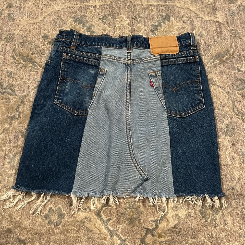 Levi’s patchwork skirt - Picture 2 of 2